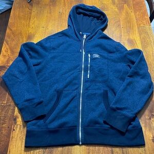 Men’s Abercrombie & Fitch Blue Zip up hoodie Size XL